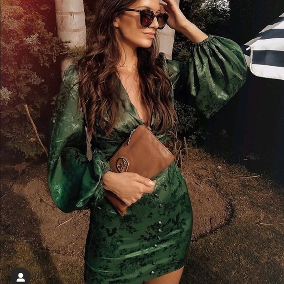 Emerald Mini Dress - Picture 6 of 10